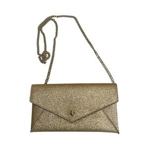 Kate Spade New York Pale Gold Burgess Court
Chain Clutch (w/matching card case)